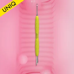 STALEKS PUSHER ŁOPATKA DO MANICURE UNIQ PQ 11/ 2y żółty