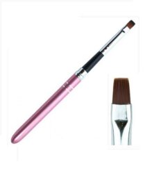 MM PĘDZELEK DO ŻELU ZAMYKANY PROSTY #4