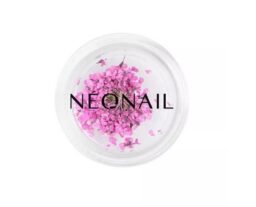Neo Nail 10598 OZDOBA DO PAZNOKCI SUSZONE KWIATKI 02 PURPLE