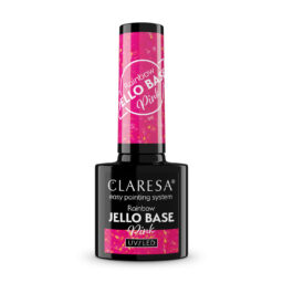 CLARESA LAKIER HYBRYDOWY RAINBOW JELLO BASE 5g PINK