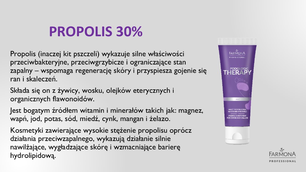 PODOLOGIC THERAPY MAŚĆ PROPOLISOWA NA ODCISKI I MODZELE 75ml - obrazek 4