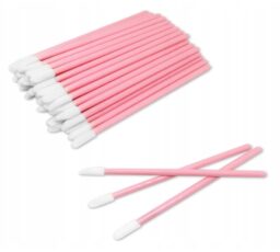 APLIKATORY WELUROWE 50szt różowe