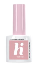 HI HYBRID LAKIER HYBRYDOWY #733 SPARKLING PINK 5ml