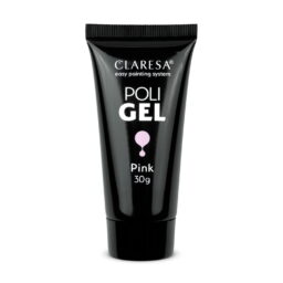 CLARESA POLI GEL ŻEL BUDUJACY PINK 30g POLLY GEL akrylożel