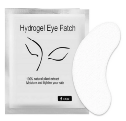 CLAVIER PŁATKI POD OCZY HYDROŻELOWE DO PRZEDŁUŻANIA RZĘS 100szt