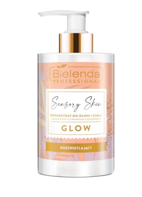 SENSORY SKIN ROZŚWIETLAJĄCY KONCENTRAT DO DŁONI I CIAŁA - GLOW 300ml