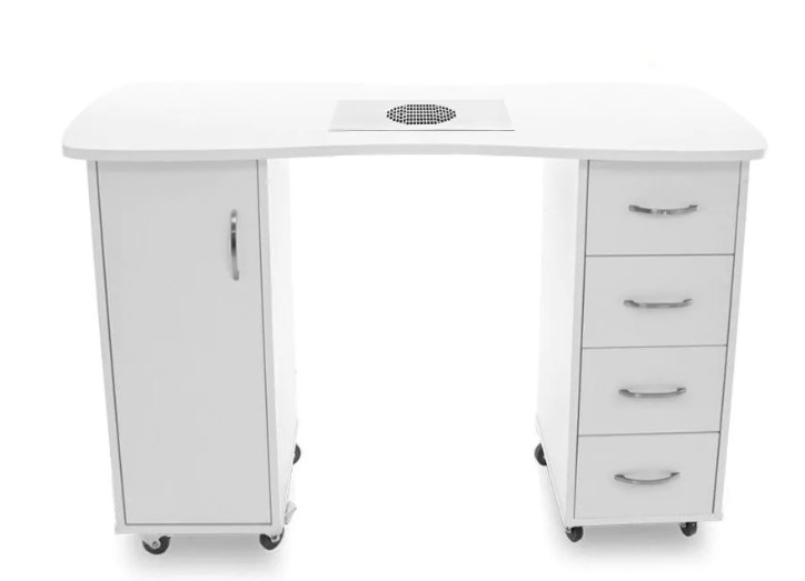 ACTIV BIURKO 2027 ZP białe dwie szafki 115632 - obrazek 4