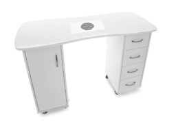 ACTIV BIURKO 2027 ZP białe dwie szafki 115632