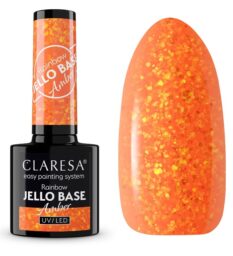CLARESA LAKIER HYBRYDOWY RAINBOW JELLO BASE 5g AMBER