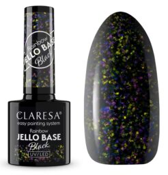 CLARESA LAKIER HYBRYDOWY RAINBOW JELLO BASE 5g BLACK