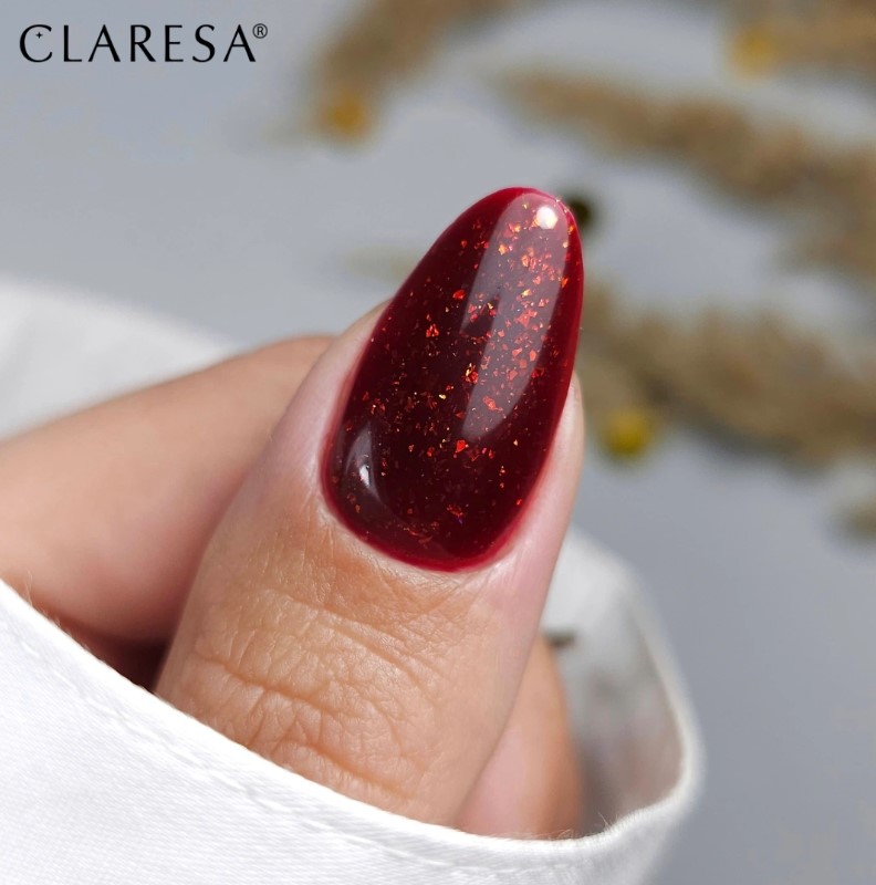 CLARESA LAKIER HYBRYDOWY RAINBOW JELLO BASE 5g CHERRY - obrazek 2