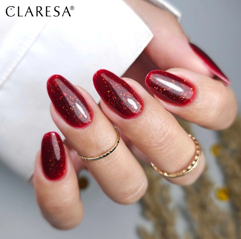 CLARESA LAKIER HYBRYDOWY RAINBOW JELLO BASE 5g CHERRY - obrazek 4