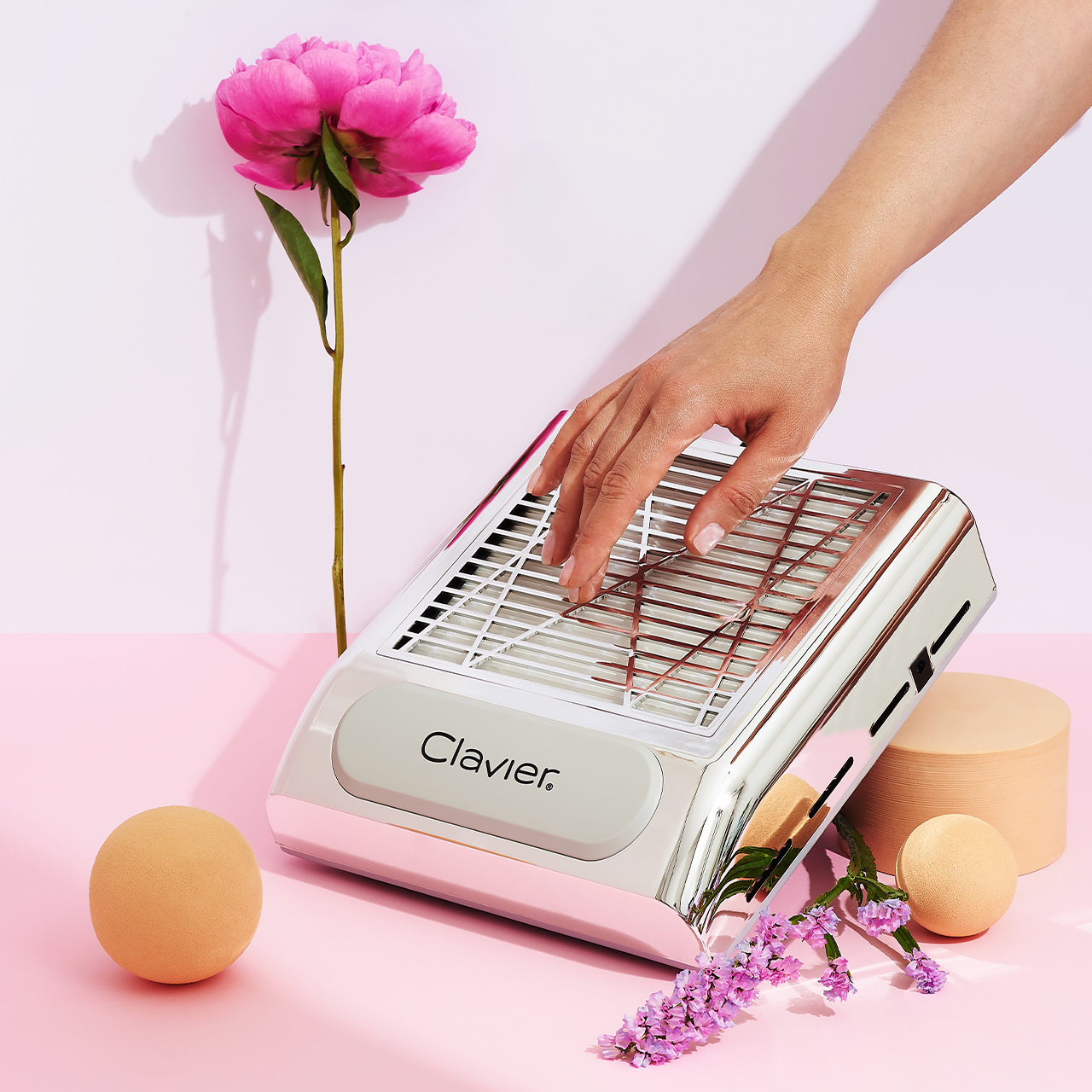 CLAVIER POCHŁANIACZ PYŁU KASETOWY 858-8/white - obrazek 3