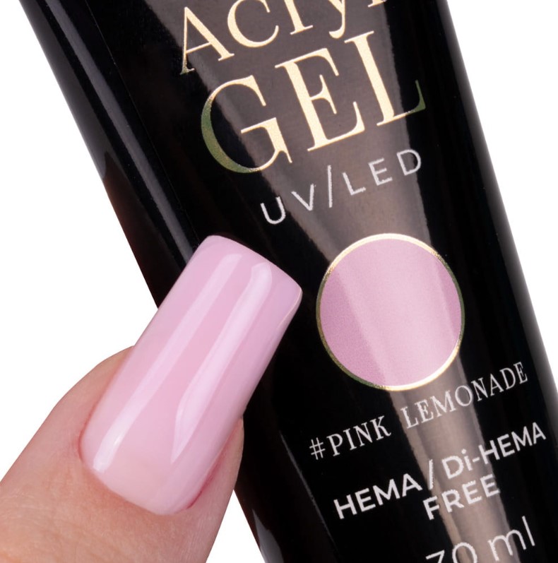 MM POLYGEL 30ml PINK LEMONADE acrylgel, akrylożel - obrazek 2