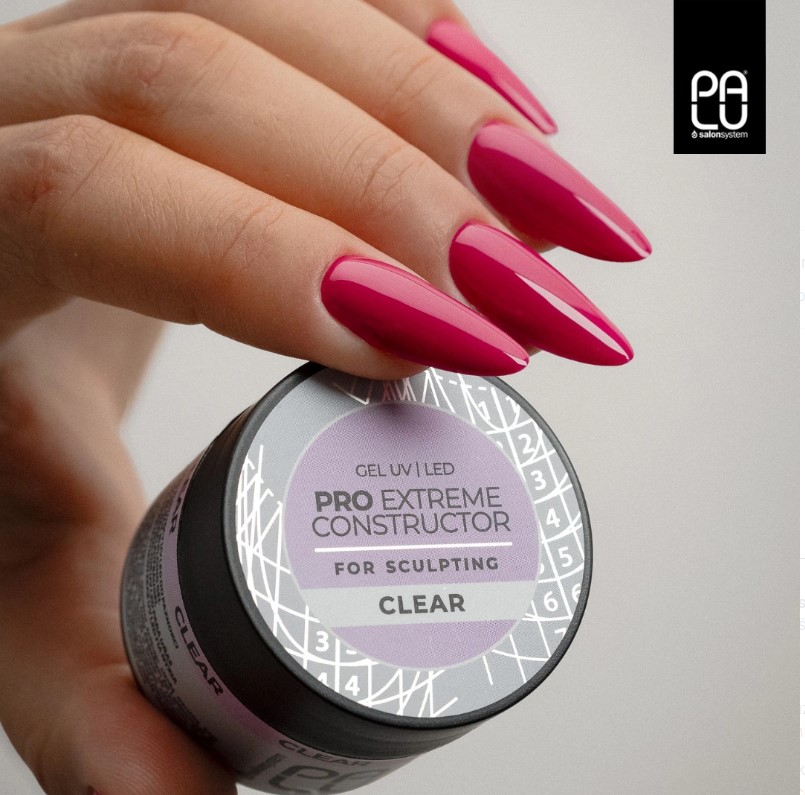 PALU PRO EXTREME CONSTRUCTOR GEL CLEAR 45g konstrukcyjny - obrazek 4