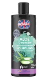 RONNEY ALOE CERAMIDES SZAMPON 300ml nawilżający do włosów matowych i suchych