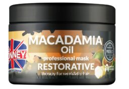RONNEY MACADAMIA OIL MASKA 300ml wzmacniająca do włosów suchych i łamliwych