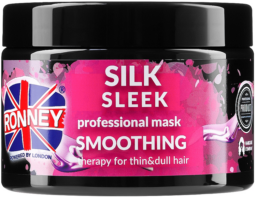 RONNEY SILK SLEEK MASKA 300ml wygładzająca do włosów cienkich i matowych