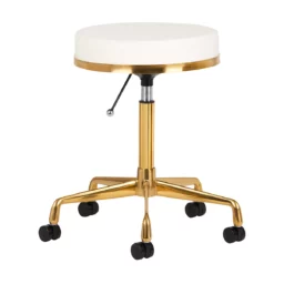 ACTIV TABORET KOSMETYCZNY H4 biało-złoty 140258