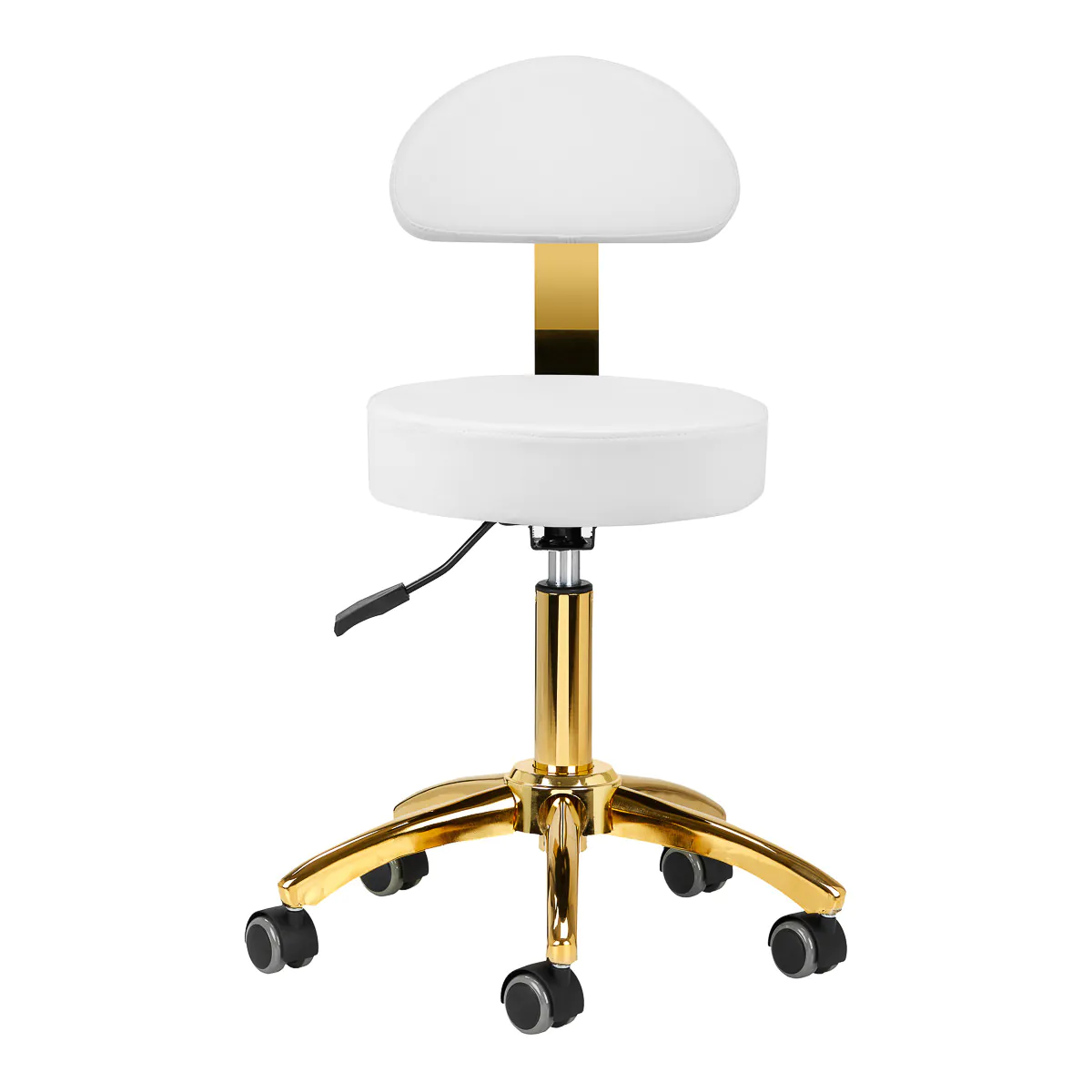ACTIV TABORET KOSMETYCZNY AM-304G biało-złoty 148126 - obrazek 3