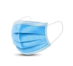 MASECZKI MEDYCZNE 3-WARSTWOWE OCHRONNE 50szt NIEBIESKIE