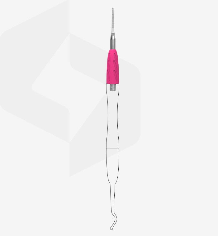 STALEKS CZĘŚĆ ROBOCZA KOPYTKA COMBO UNIQ 36 pilnik cienki prosty WPPQ-36 - obrazek 3