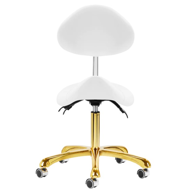 ACTIV TABORET KOSMETYCZNY 1004 Giovanni biało-złoty 147847 - obrazek 3