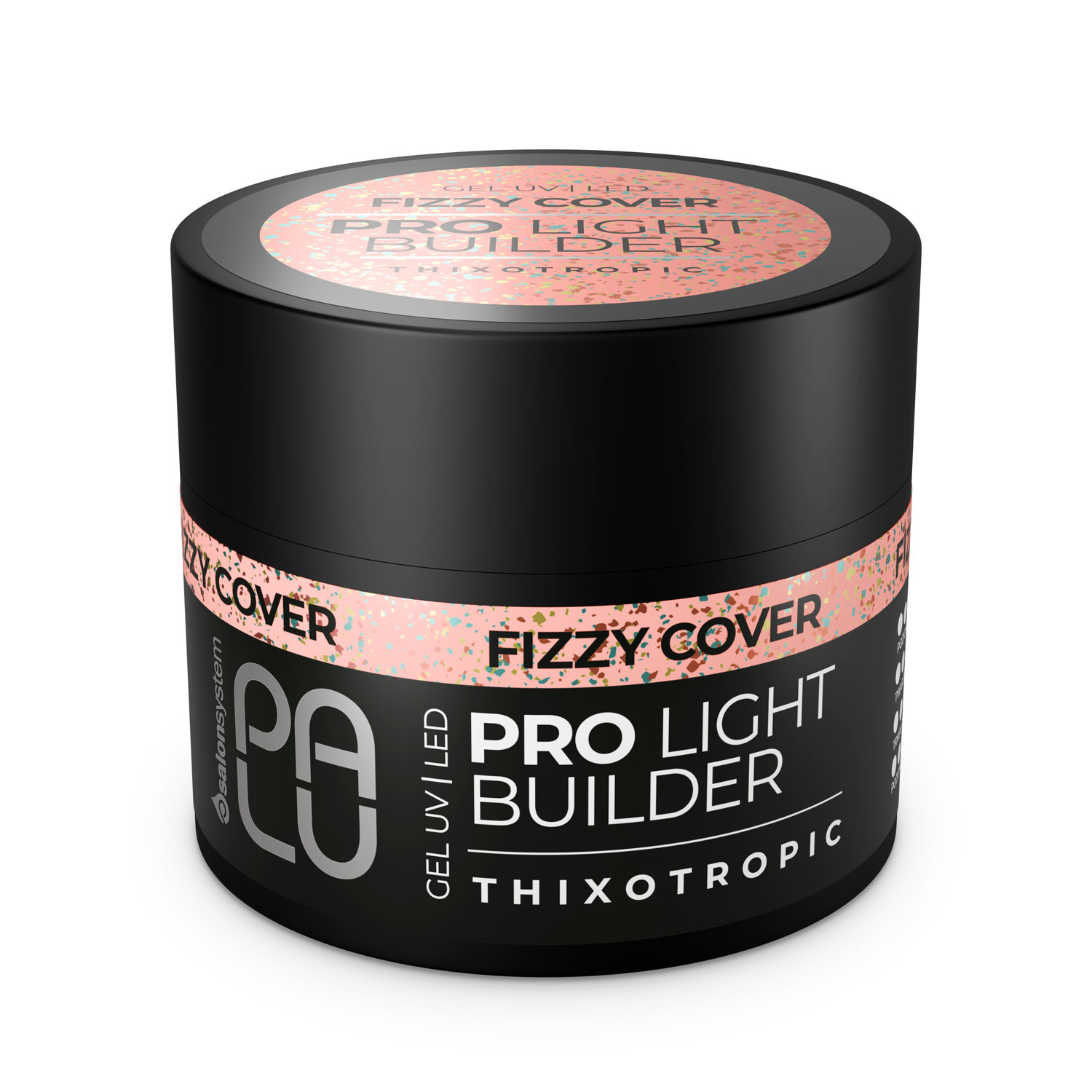 PALU BUILDER GEL PRO LIGHT FIZZY COVER 45g gęsty, jednofazowy - obrazek 5