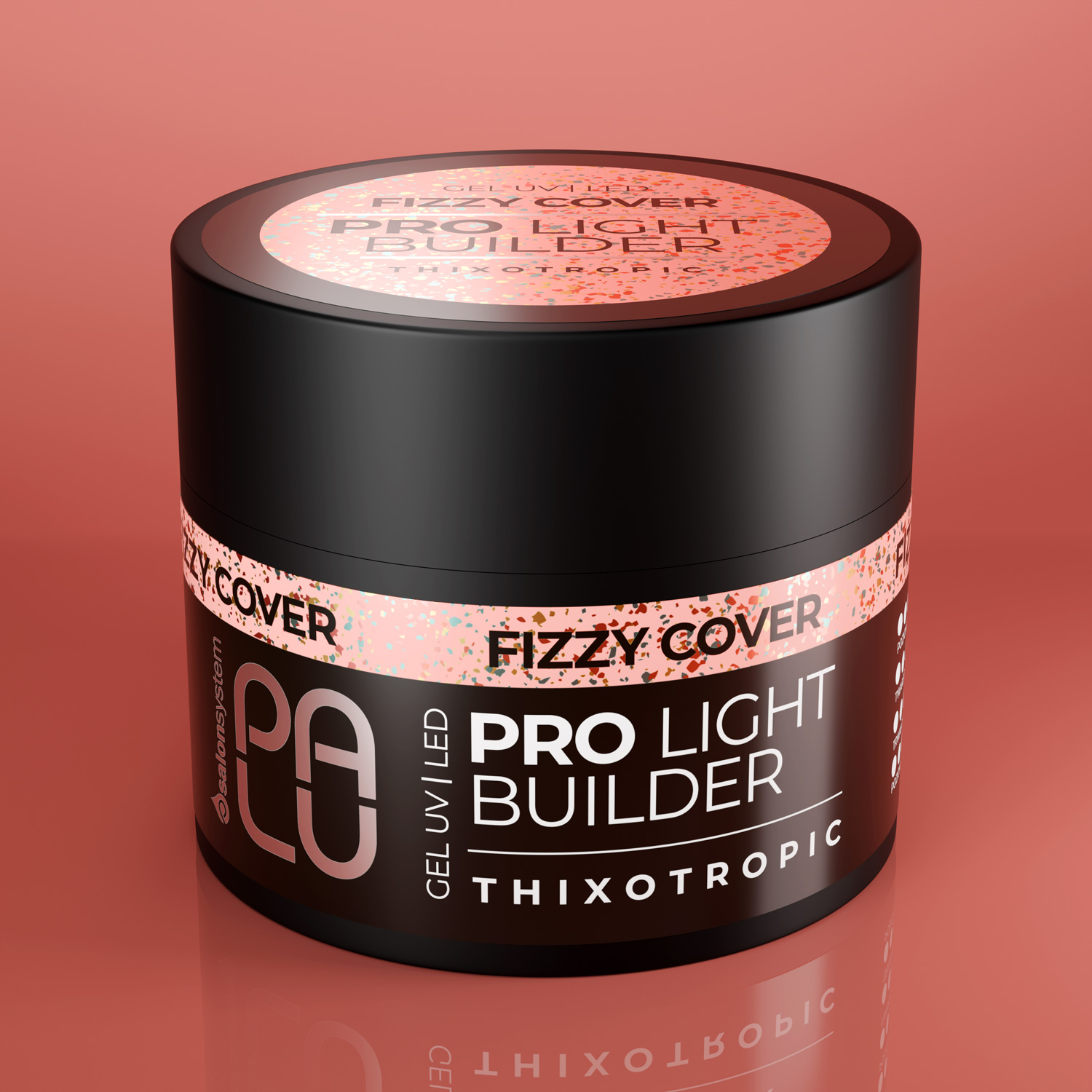 PALU BUILDER GEL PRO LIGHT FIZZY COVER 45g gęsty, jednofazowy