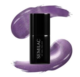 SEMILAC LAKIER HYBRYDOWY 7ml 664 LILAC GLOSS CAT EYE