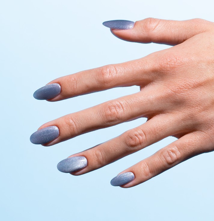 SEMILAC LAKIER HYBRYDOWY 7ml 665 BLUEBERRY GLOSS CAT EYE - obrazek 3