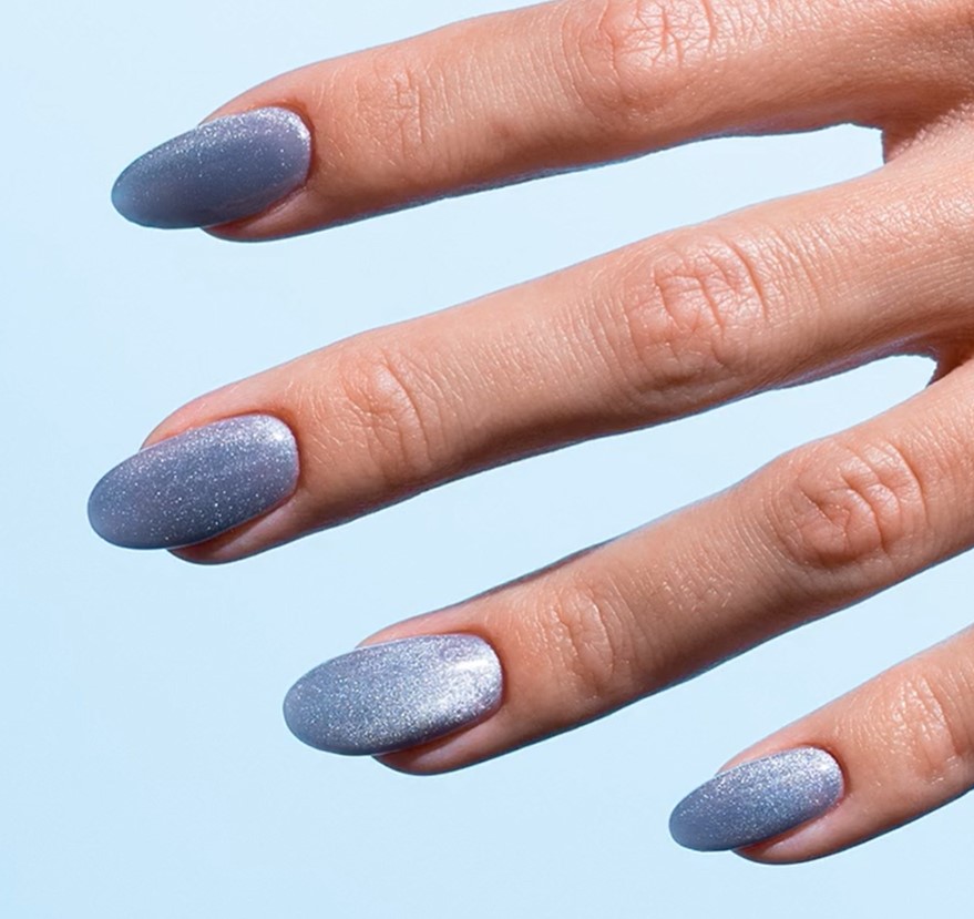 SEMILAC LAKIER HYBRYDOWY 7ml 665 BLUEBERRY GLOSS CAT EYE - obrazek 4