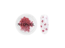 10598 OZDOBA DO PAZNOKCI SUSZONE KWIATKI 08 RED