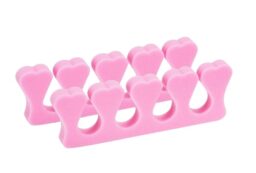 SEPARATOR PIANKOWY RÓŻOWY 10par serduszka