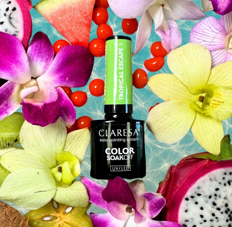 CLARESA LAKIER HYBRYDOWY 5g TROPICAL ESCAPE 5 - obrazek 2
