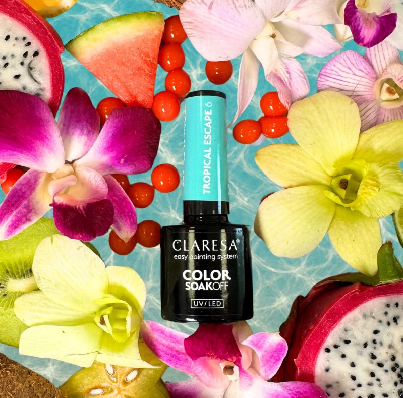 CLARESA LAKIER HYBRYDOWY 5g TROPICAL ESCAPE 6 - obrazek 3