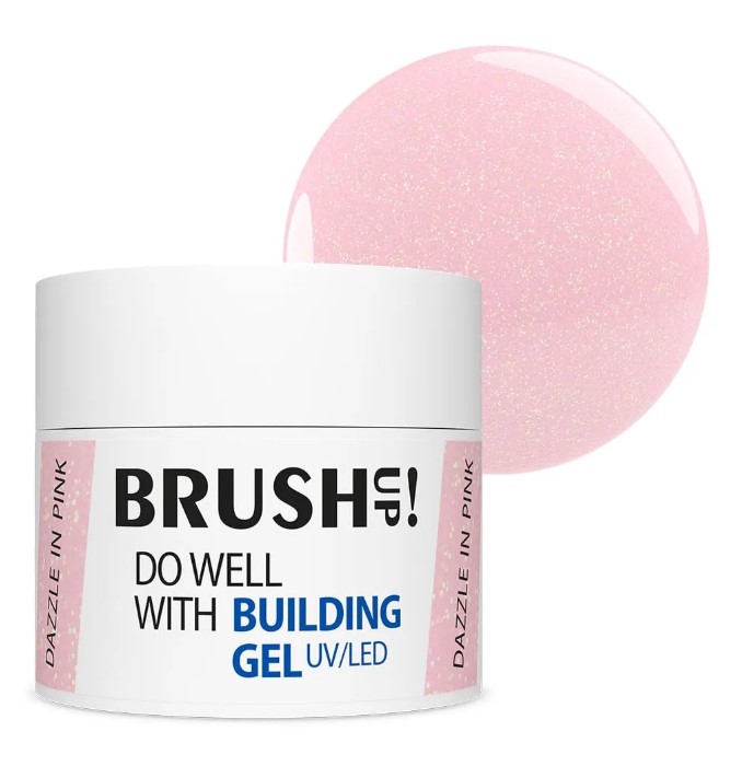 BRUSH UP! ŻEL BUDUJĄCY DAZZLE IN PINK 12g