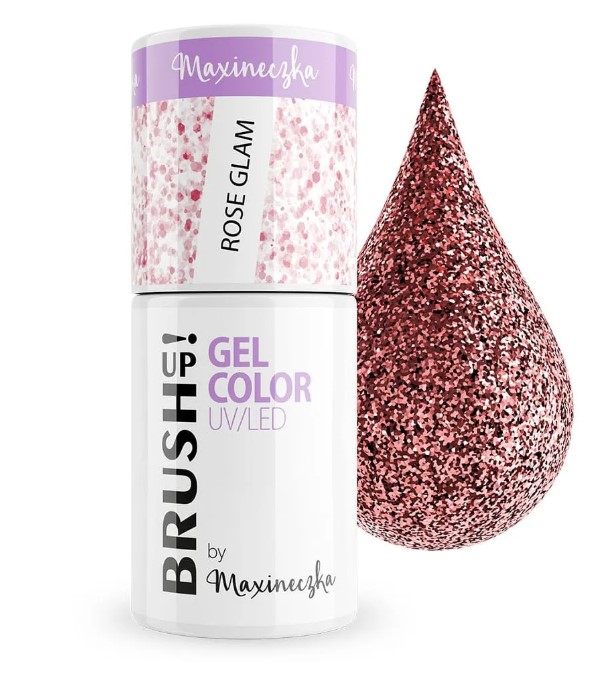BRUSH UP! LAKIER HYBRYDOWY 5g ROSE GLAM