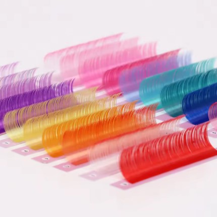 RZĘSY LashProfessor - OMBRE FIOLETOWE D 0,07 12mm - obrazek 12