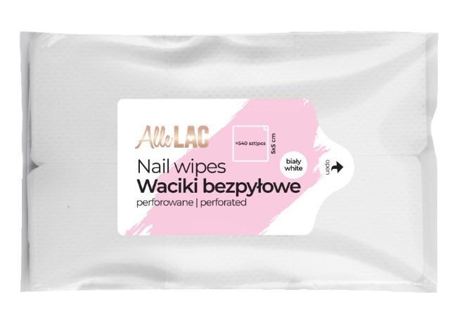 WACIKI BEZPYŁOWE PERFOROWANE 5x5cm 540szt - obrazek 2