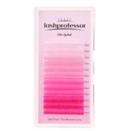 RZĘSY LashProfessor – OMBRE RÓŻOWE D 0,07 12mm