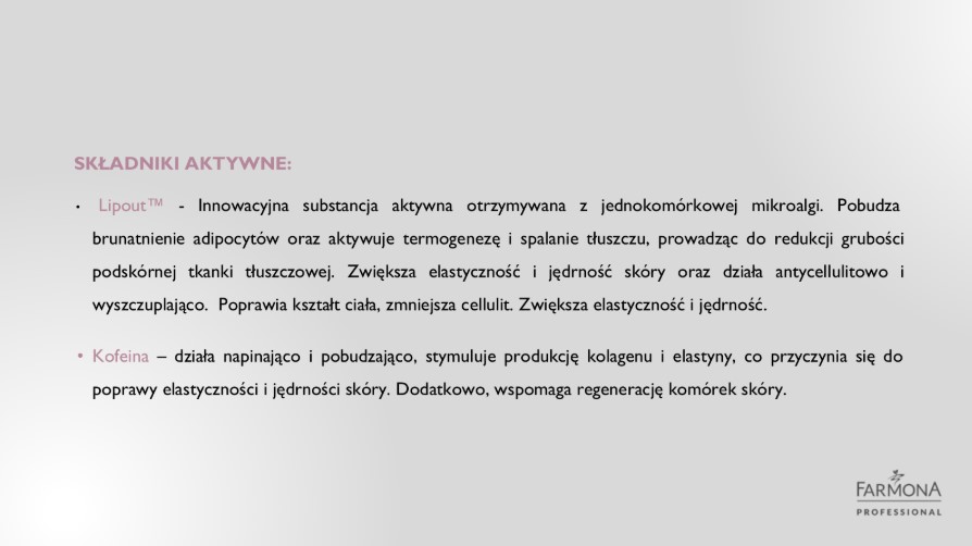 BODY SLIM ENZYMATYCZNY PEELING W PIANCE DO CIAŁA I BIUSTU 500ml FIRMING TECHNOLOGY - obrazek 9