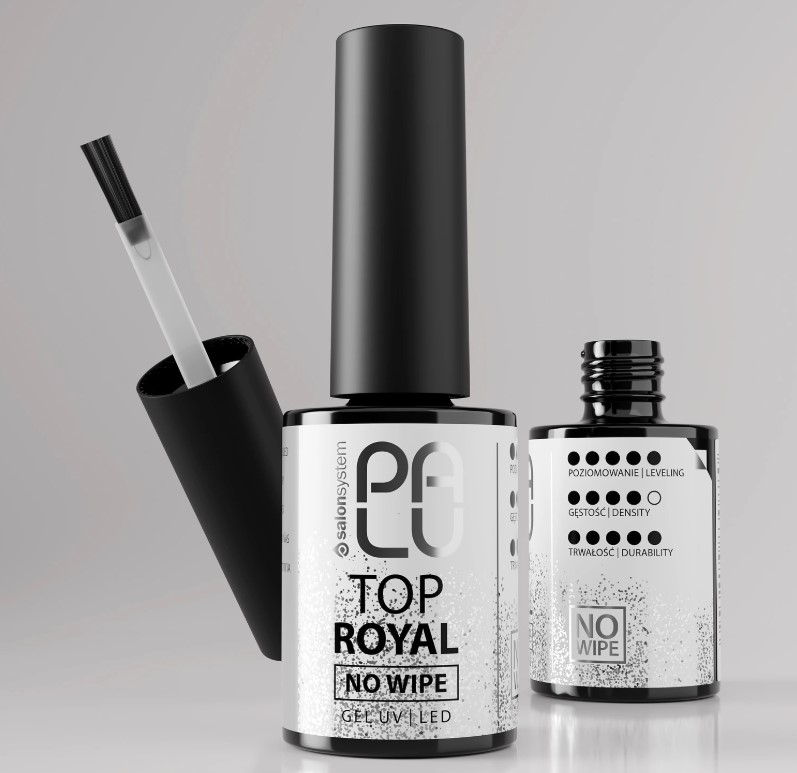PALU LAKIER HYBRYDOWY TOP ROYAL NO WIPE 11ml - obrazek 4