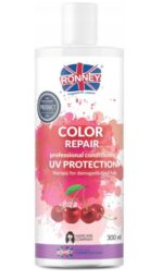 RONNEY COLOR REPAIR ODŻYWKA 300ml wiśniowa do włosów farbowanych
