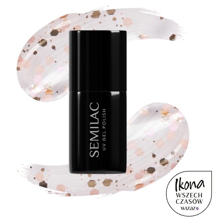 SEMILAC LAKIER HYBRYDOWY 7ml 926 PRINCESS DROPS - obrazek 6