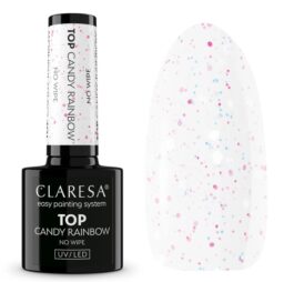 CLARESA LAKIER HYBRYDOWY TOP NO WIPE RAINBOW 5g
