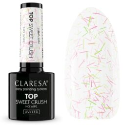 CLARESA LAKIER HYBRYDOWY TOP NO WIPE SWEET CRUSH 5g