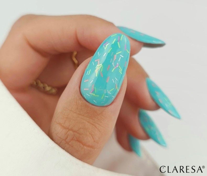 CLARESA LAKIER HYBRYDOWY TOP NO WIPE SWEET CRUSH 5g - obrazek 3