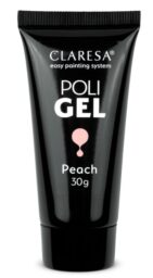 CLARESA POLI GEL ŻEL BUDUJACY PEACH 30g