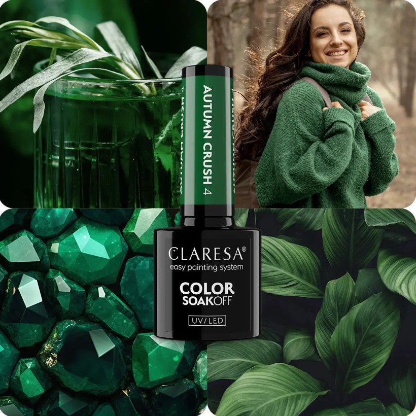 CLARESA LAKIER HYBRYDOWY 5g AUTUMN CRUSH 4 - obrazek 2